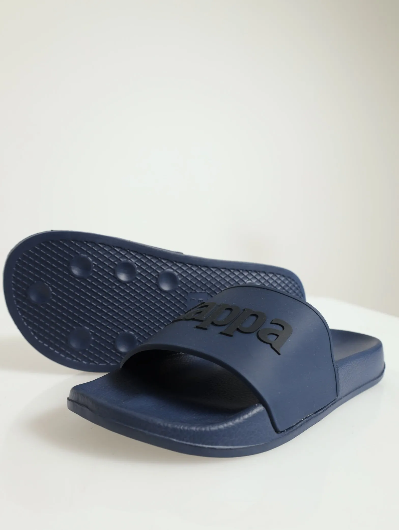Authentic Caesar Pool Slide Sandal - Navy/White
