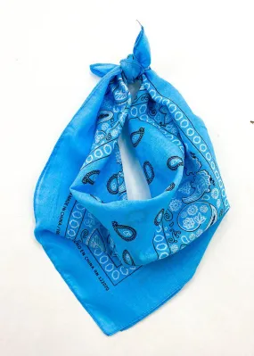 Bandana Scarf-Blue