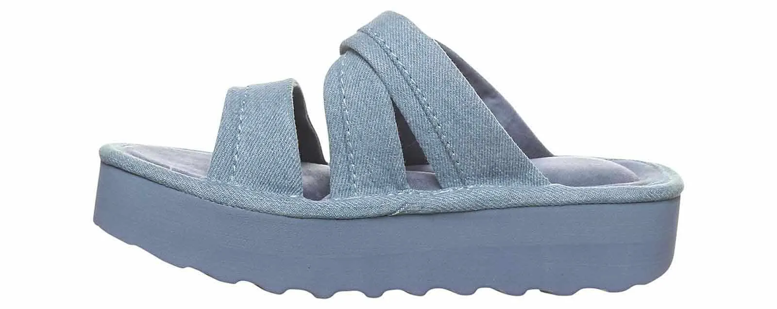 Bearpaw Altitude Denim Blue Women’s Platform Sandal