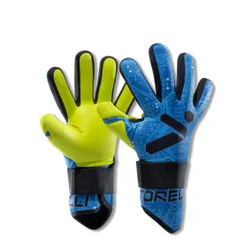 Challenger Youth GK Gloves by Storelli - Blue Circuit