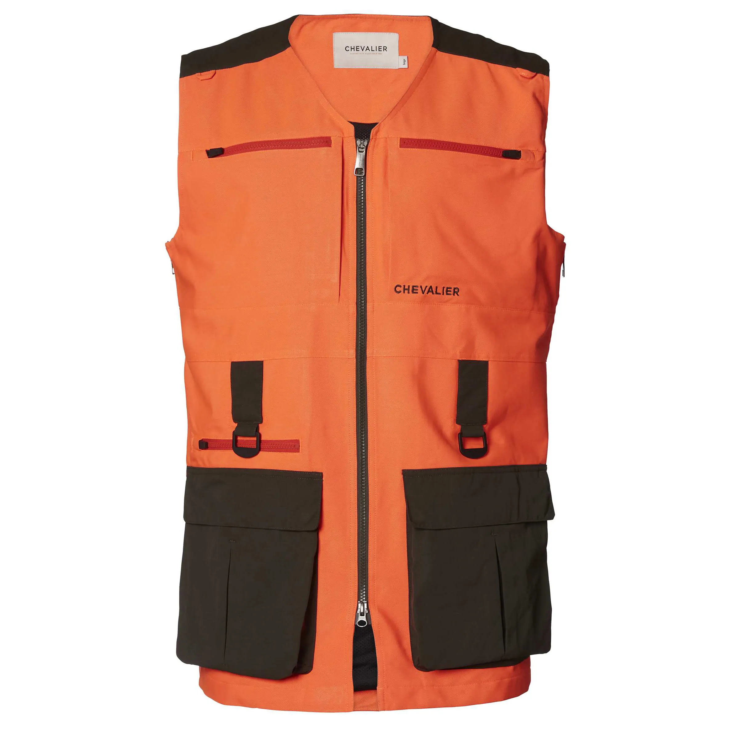 Chevalier Unisex Chase Doghandler Vest High Vis Orange | Buy Chevalier Unisex Chase Doghandler Vest High Vis Orange here | Outno