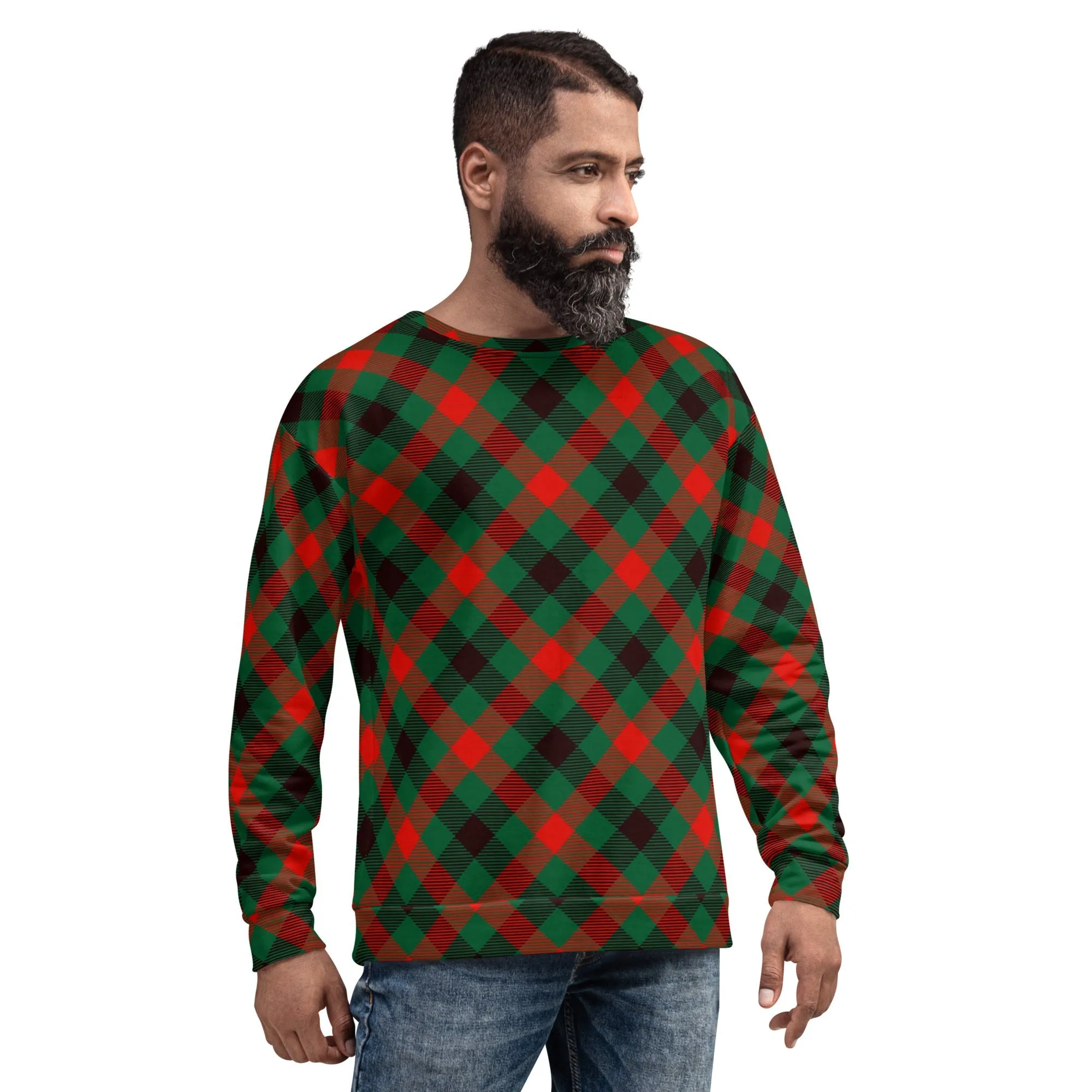 Christmas Plaid Sweatshirt