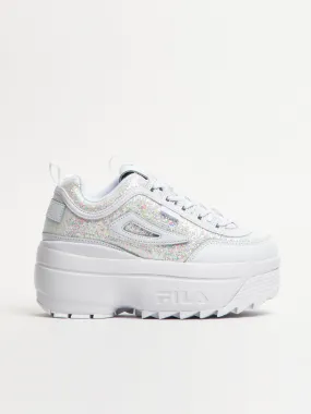 FILA WOMENS FILA DISRUPTOR II WEDGE SNEAKER