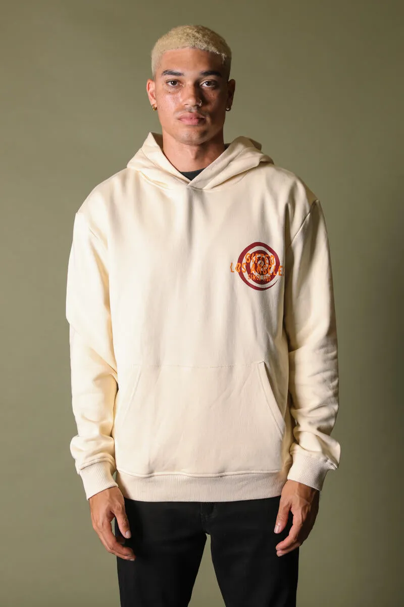 Gftd La Spiral Bone Hoodie