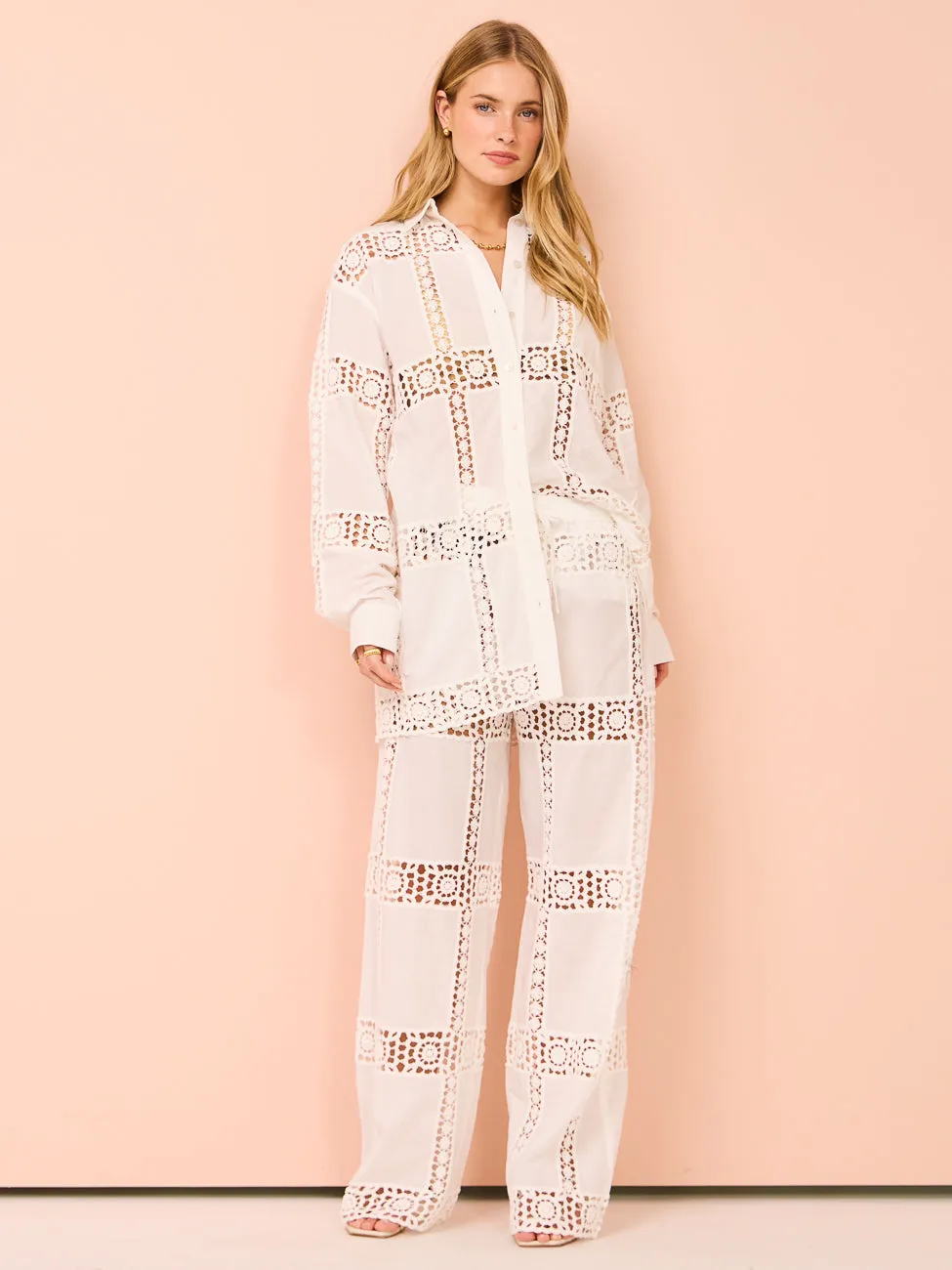 Hansen & Gretel Alma Shirt in Ivory