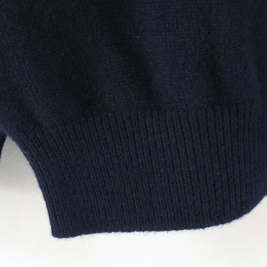 【HERILL/ヘリル】Golden cash Pullover 24-080-HL-8040-30