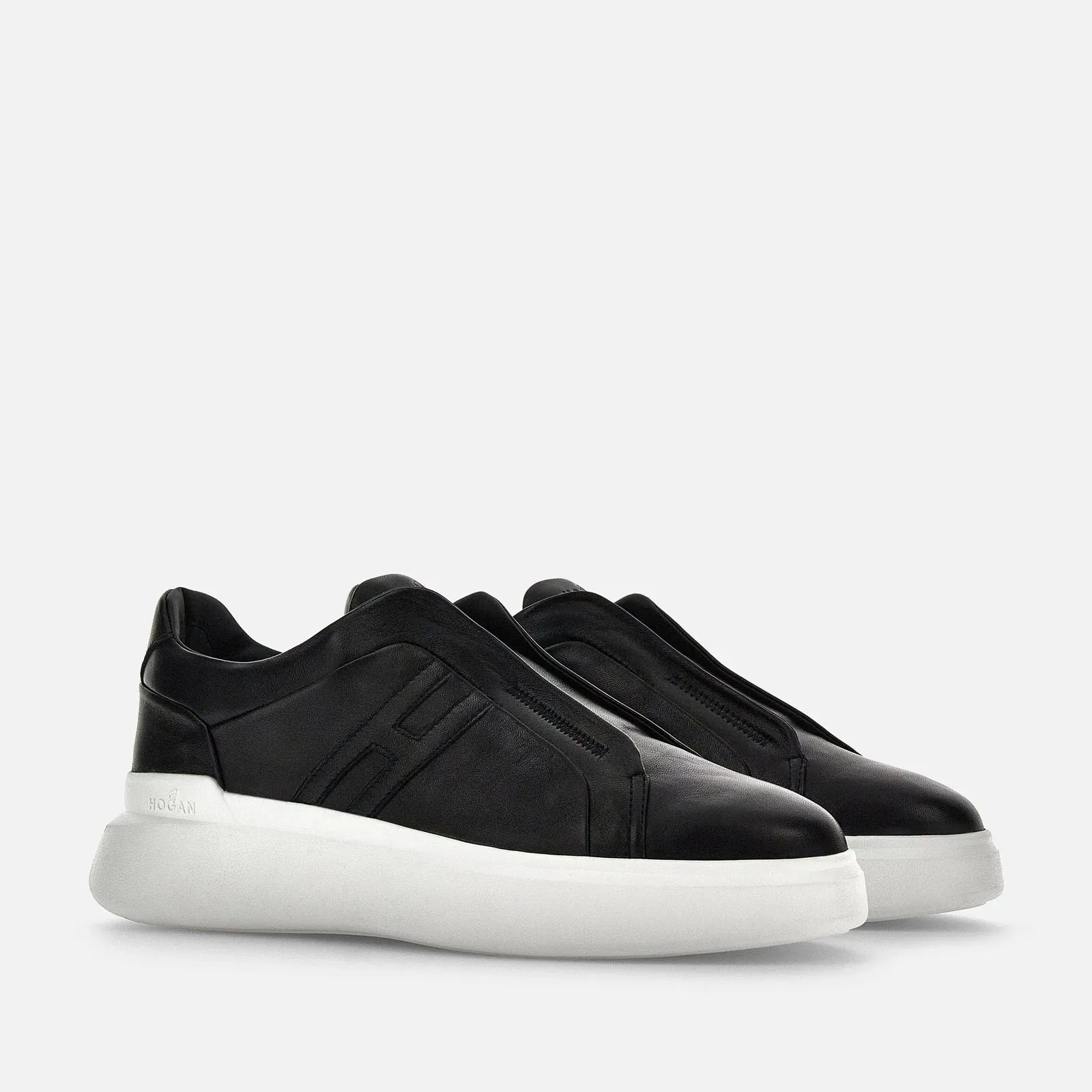 Hogan H580 Slip-On Sneakers - Black