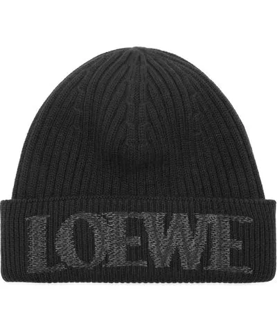 Loewe Men's Logo Beanie