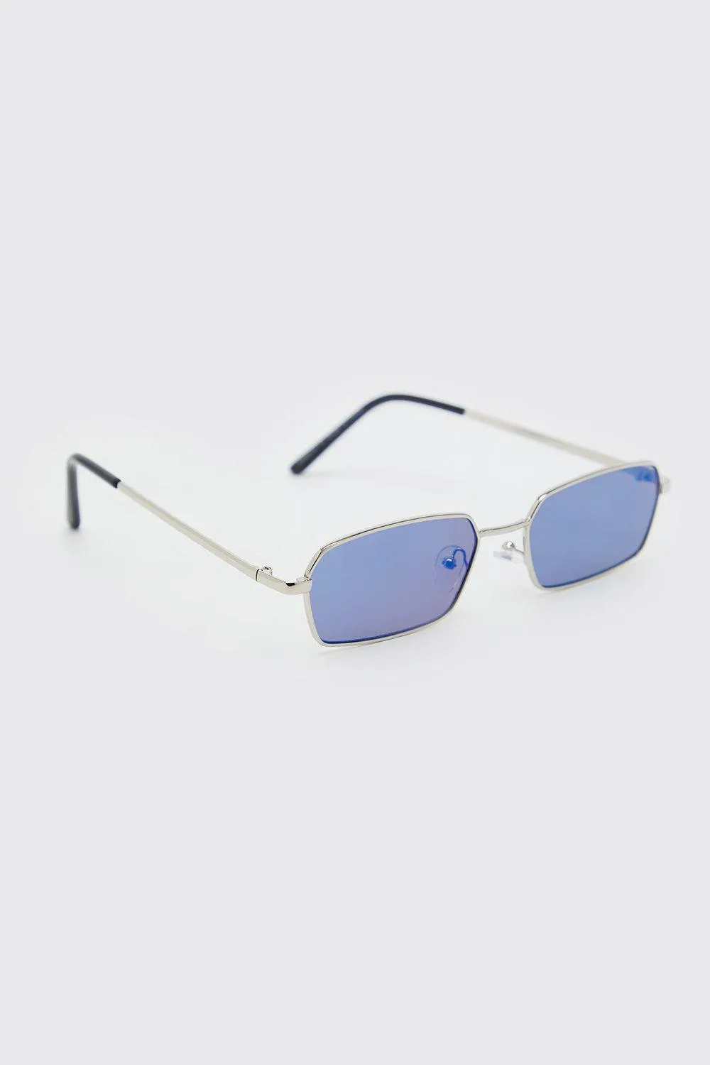 Metal Sunglasses Narrow Hexagon Sunglasses