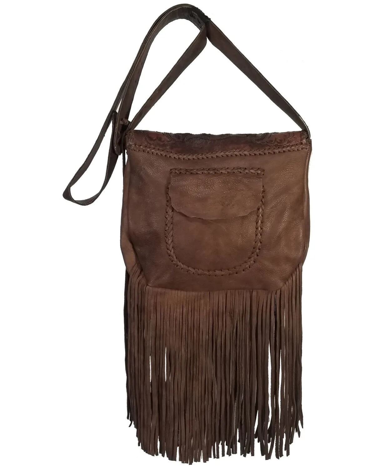 Product Name:  Kobler Leather Women's Tooled Crossbody Bag