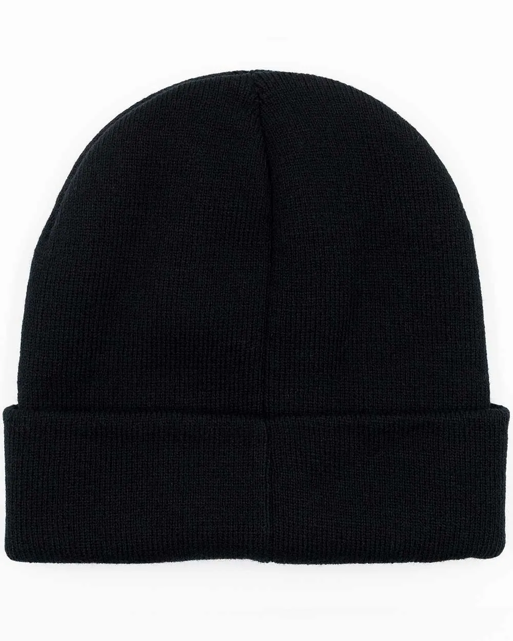 Rainbow Heart Black Beanie