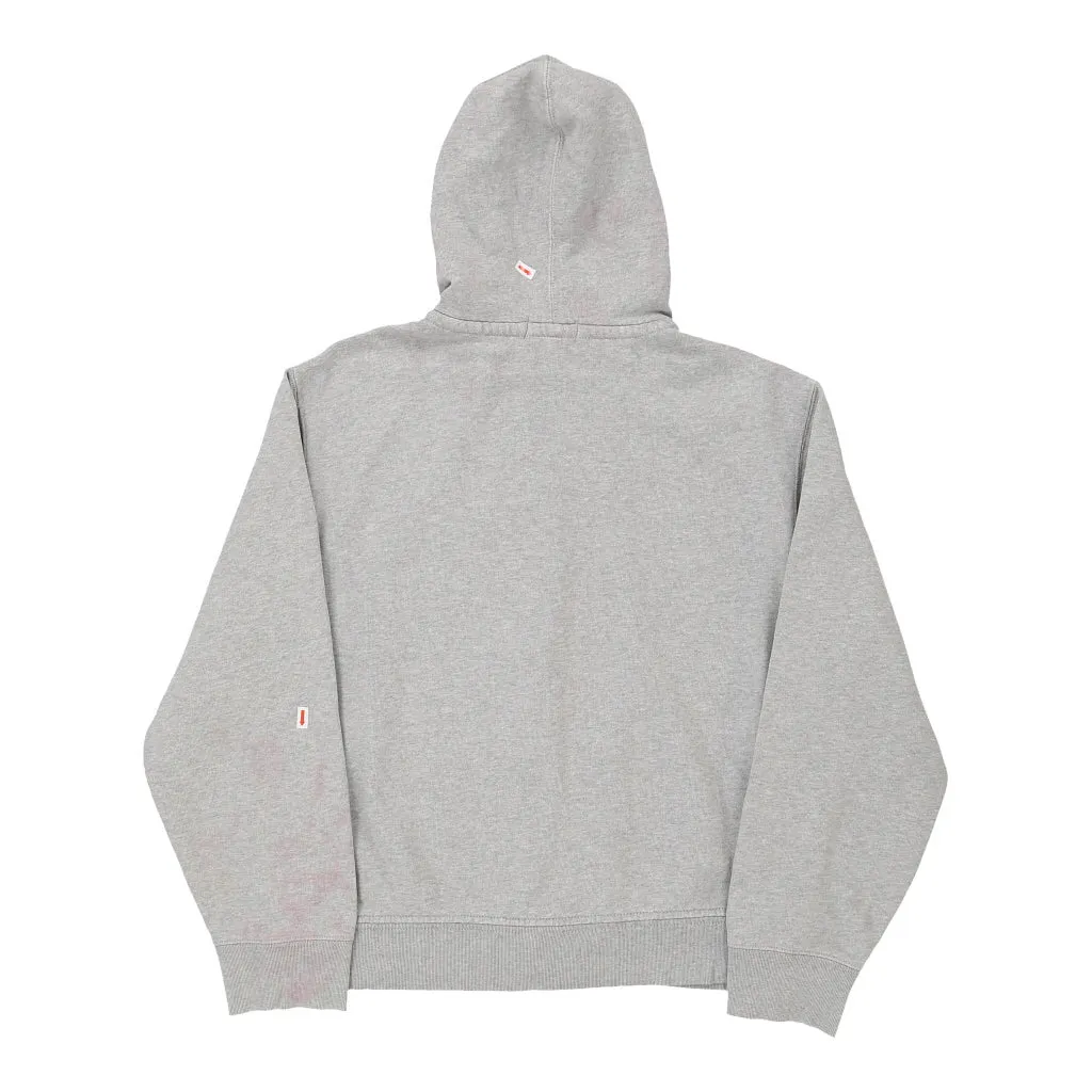 Ralph Lauren Hoodie - Large Grey Cotton Blend