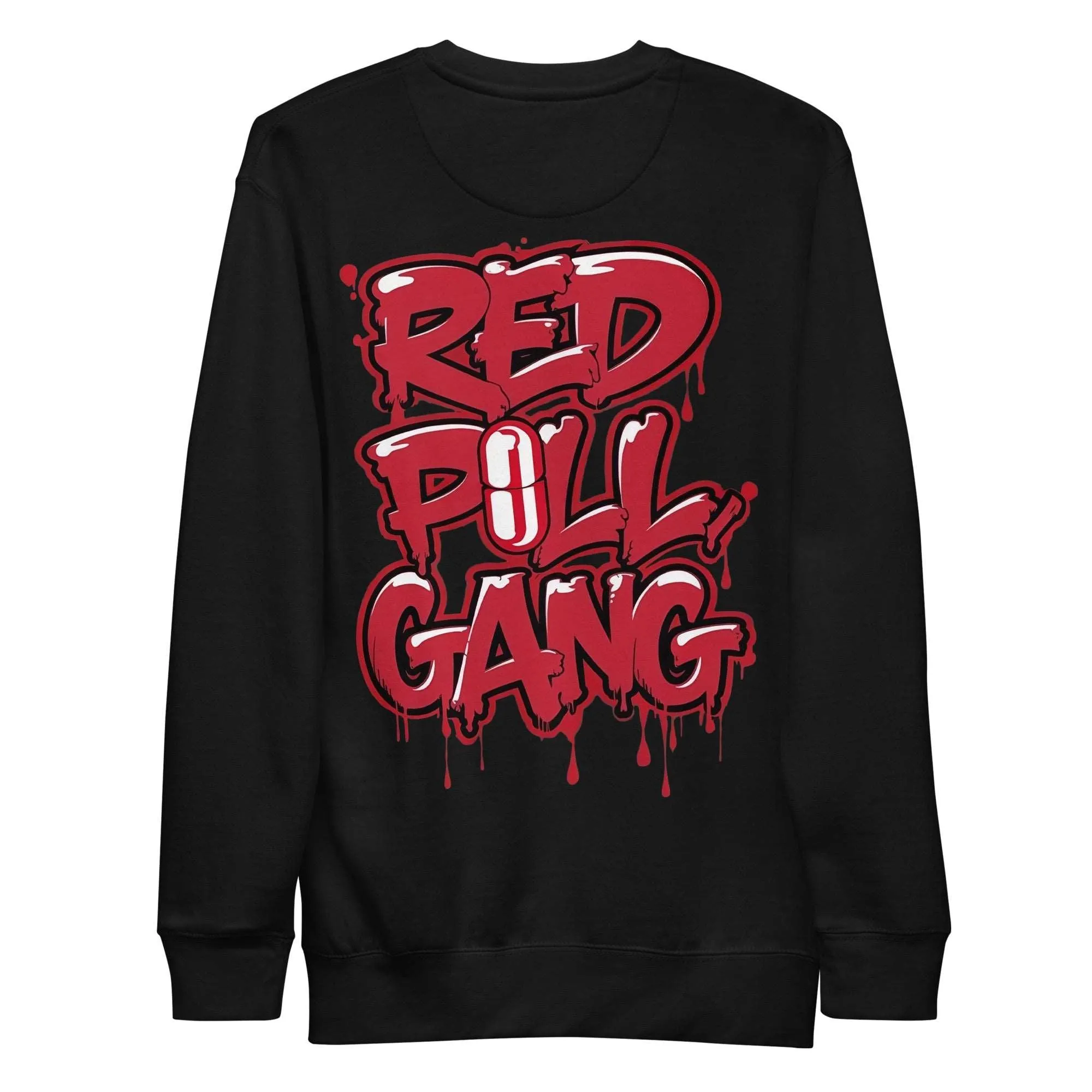 Red Pill Gang Sweatshirt | Black