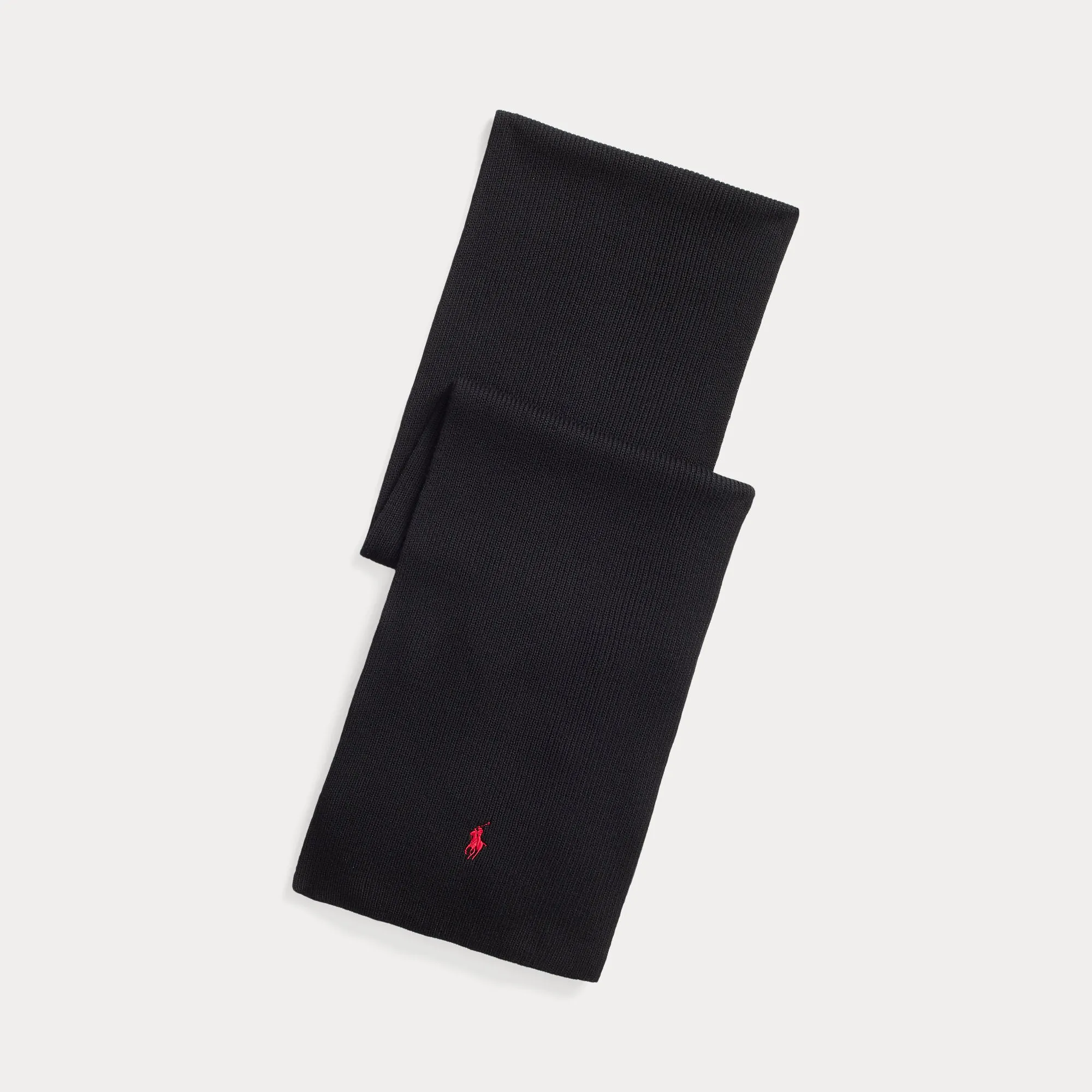 SIGNATURE PONY WOOL SCARF