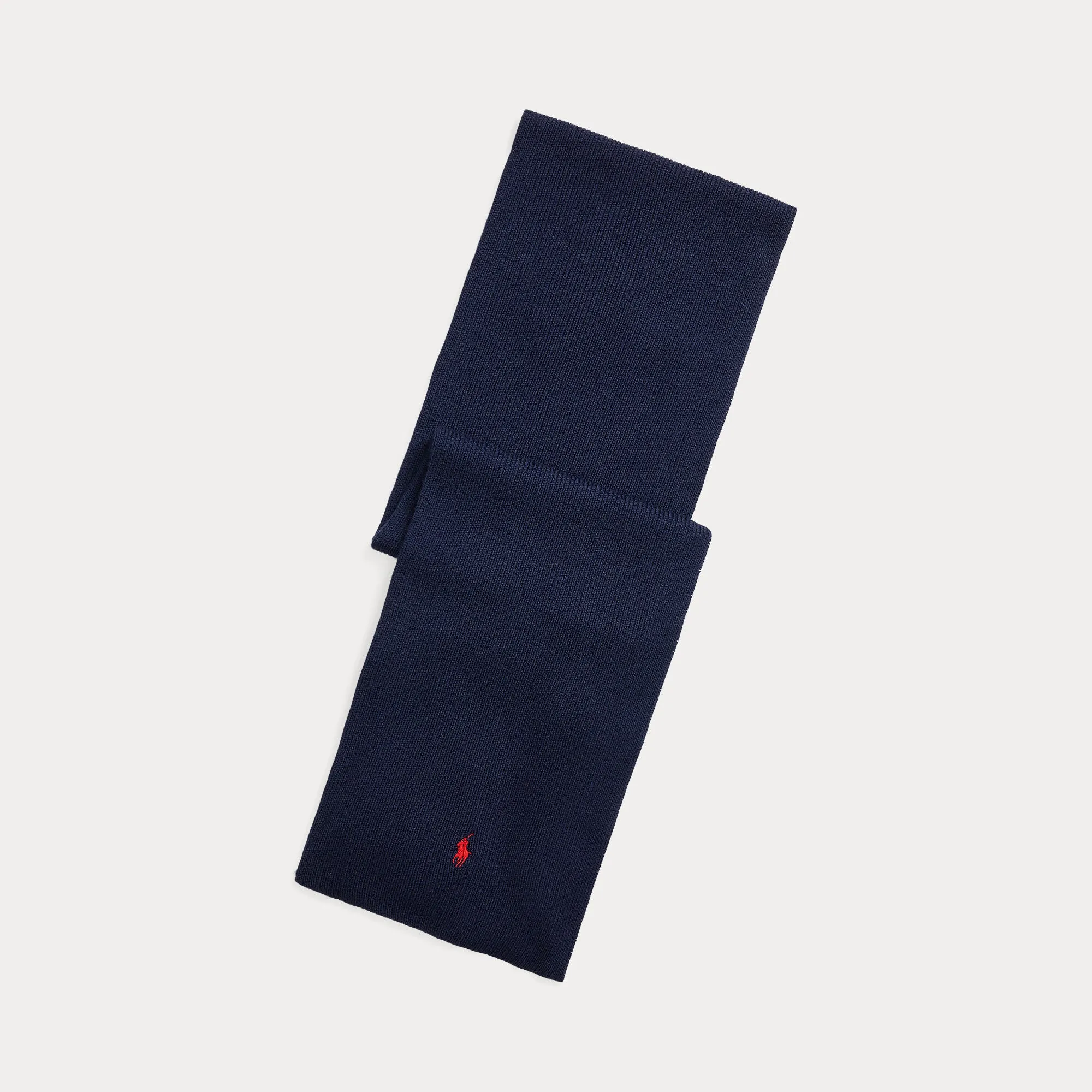 SIGNATURE PONY WOOL SCARF