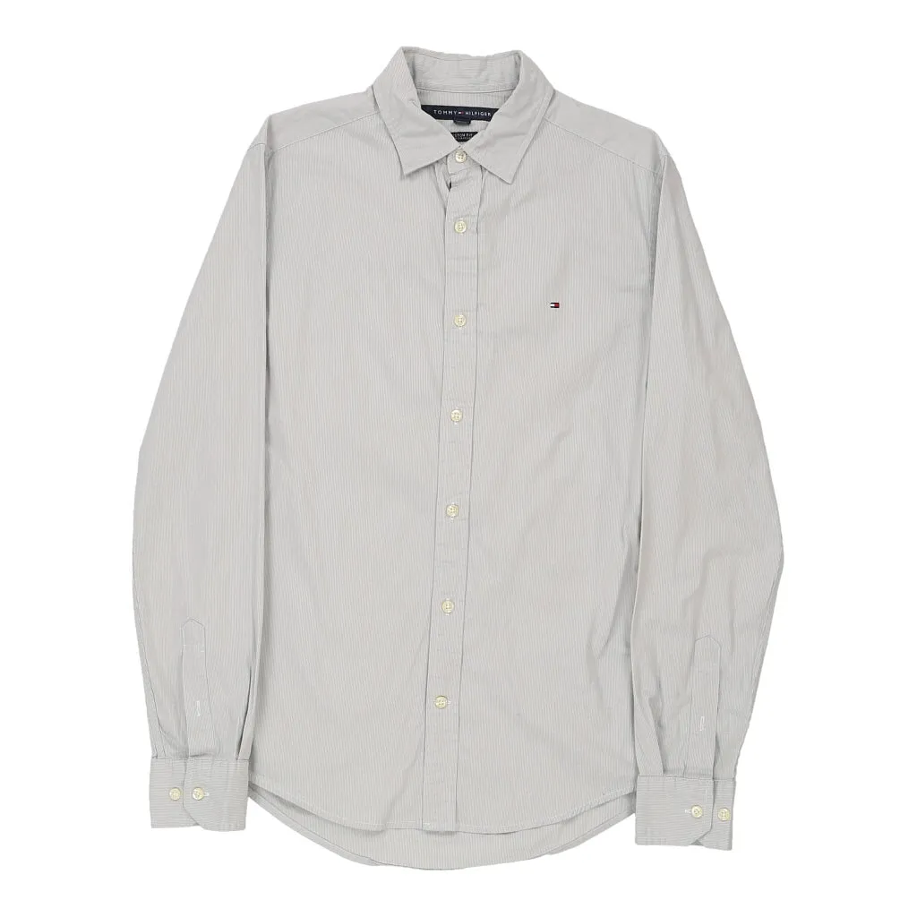 Tommy Hilfiger Shirt - Small Grey Cotton