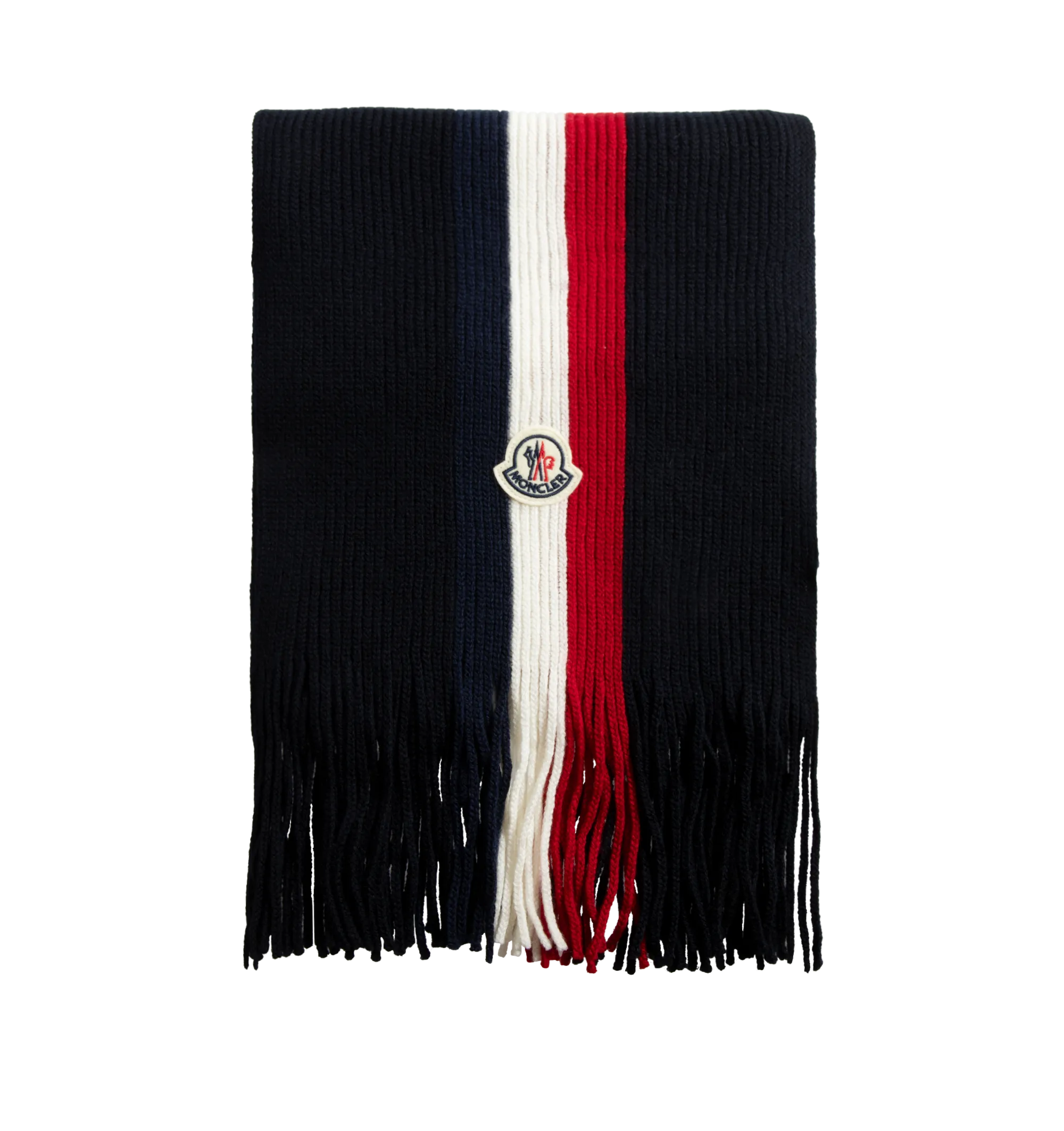 TRICOLOR WOOL SCARF
