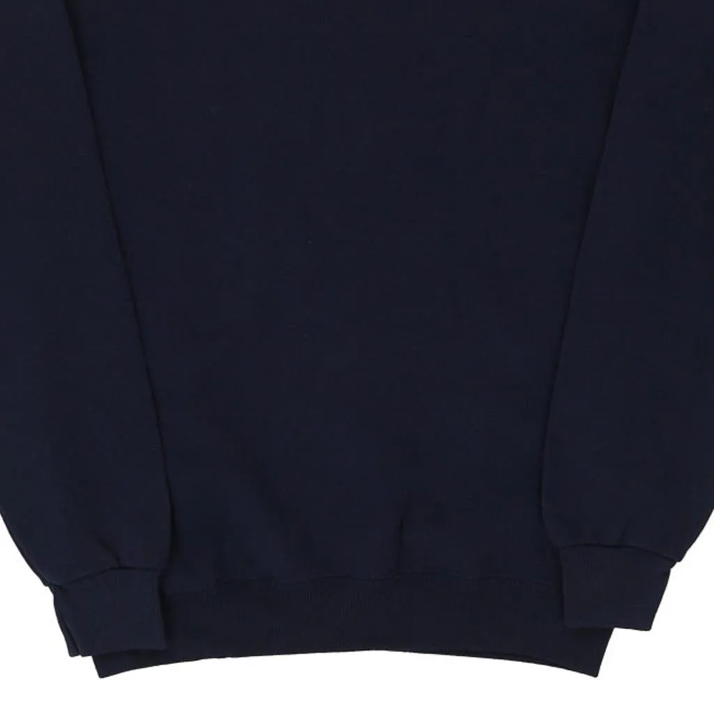 Usa Olympics Sweatshirt - Medium Navy Cotton Blend